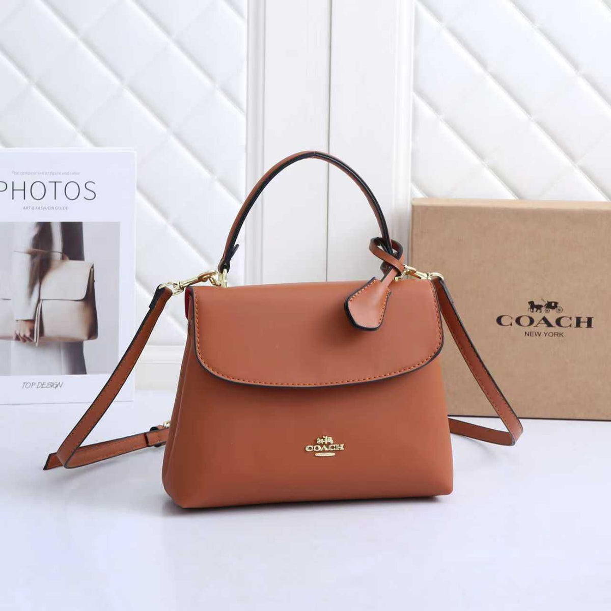 Coach Emory Top Handle Bag (TFBA091PE)