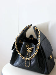 Elegant Chanel Quilted Chain Shoulder Bag – 28cm (SWCA050CH)