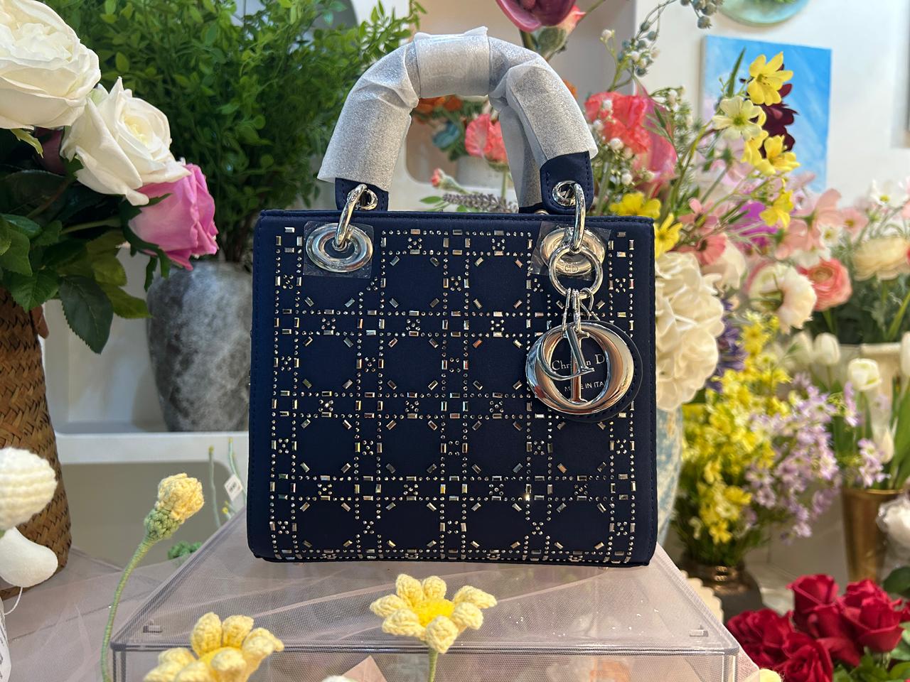 Elegant  Mini Bag with Crystal Embellishments (ERCA050V)