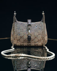 Gucci GG Crystal Embellished Chain Bag – Limited Edition (DeBA031E)