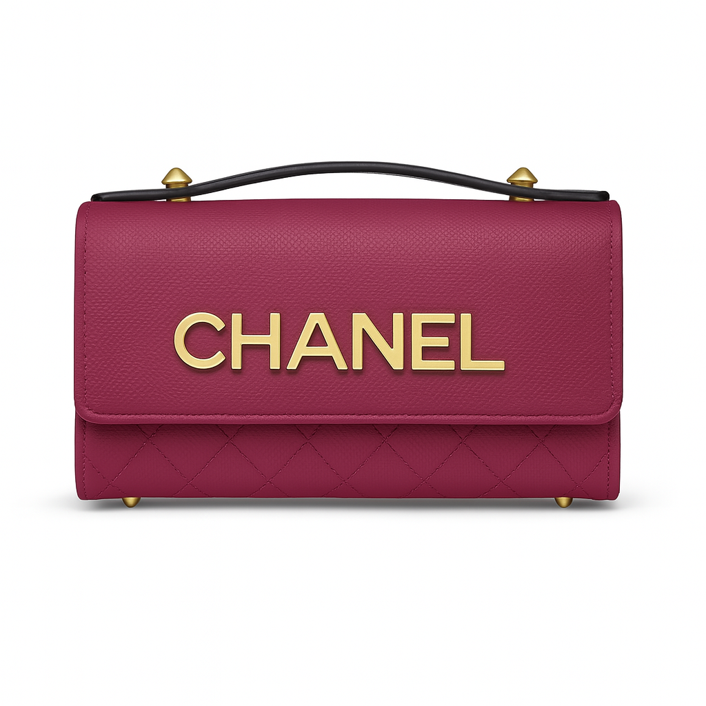 Chanel Quilted Mini Flap Bag – Maroon with Gold Logo (DACA0992TE)