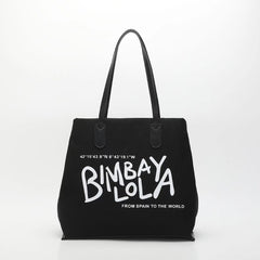 BIMBAY LOLA Canvas Tote Bag – From Spain to the World (GgBA009H)