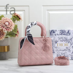 Elegant Lady Dior-Inspired Handbag (WQBA070DR)